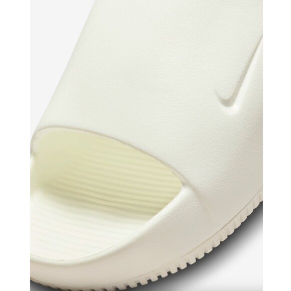 Nike Calm Women's Slides Sandals DX4816 Comfort Cushion White - Picture 4 of 10
